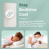 image:imageMemory Foam Mattress Protector  Organic Cotton EcoFriendly Greenshield Water Resistance KoolFlow Breathable Stretch Fabric All USA Made Best for PillowTop amp Bed Topper Pads California King