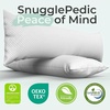image:imageSnugglePedic Body Pillow for Side Sleepers for Adults  Full Body Maternity Pillow Support Legs Belly amp HIPS  Shredded Memory Foam amp Cooling Pregnancy Pillow Cover  20x54 NavyNavy
