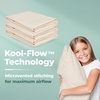 image:imageSnugglePedic Pillow Case  Kids 16 x 22 White Pillow Cases wBreathable Stretch Knit CottonQueen