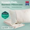 image:imageSnugglePedic Pillow Covers  Zippered Body Pillow Protector wKool Flow Technology 20x54 Inches  Made in The USAWhite