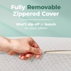 image:imageSnugglePedic Pillow Covers  Zippered Body Pillow Protector wKool Flow Technology 20x54 Inches  Made in The USAWhite