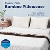 image:imageSnugglePedic Pillow Covers  Zippered Standard Pillow Protector wKool Flow Technology 20x26 Inches  Made in The USA