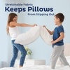 image:imageSnugglePedic Pillow Covers  Zippered Standard Pillow Protector wKool Flow Technology 20x26 Inches  Made in The USA