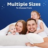 image:imageSnugglePedic Pillow Covers  Zippered Standard Pillow Protector wKool Flow Technology 20x26 Inches  Made in The USA