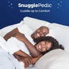 image:imageSnugglePedic Pillow Covers  Zippered Standard Pillow Protector wKool Flow Technology 20x26 Inches  Made in The USA