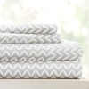 Puffed Chevron Light Gray