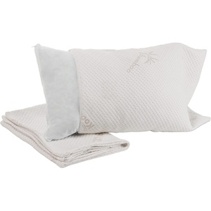 image:imageSnugglePedic Pillow Covers  Zippered Standard Pillow Protector wKool Flow Technology 20x26 Inches  Made in The USA