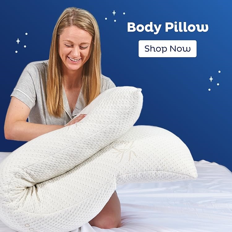 Adjustable Memory Foam Sleep Comfort,Cooling Pillows & Body Support Pillows